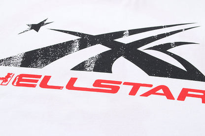 Hellstar Classic Graphic Print White T-Shirt