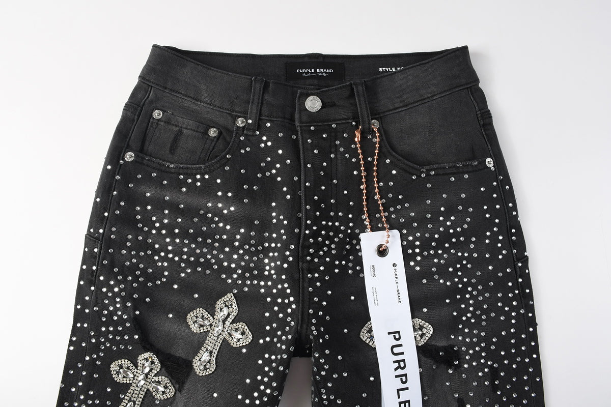 PURPLE Shorts Crystals 5111