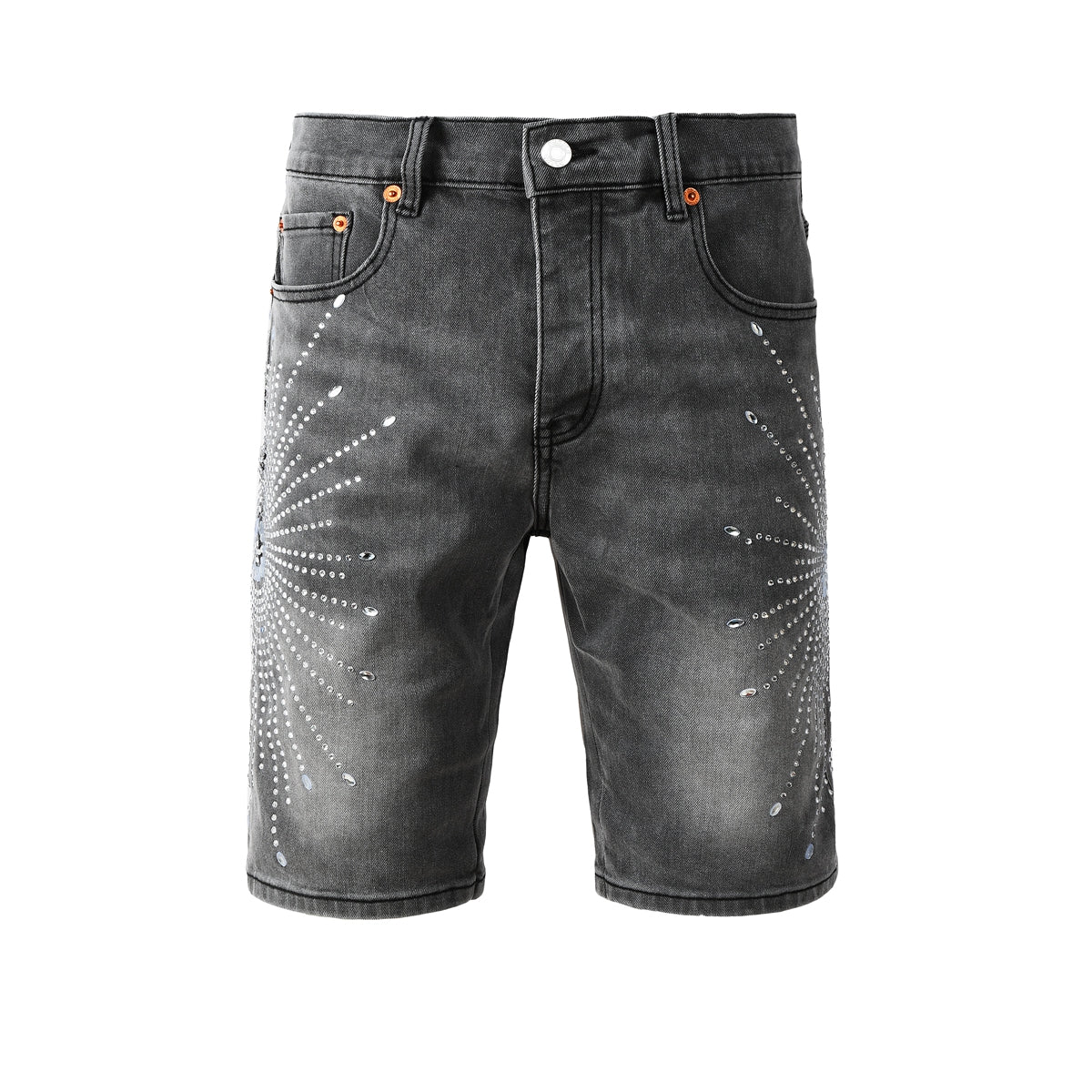 PURPLE Shorts Crystals 5094