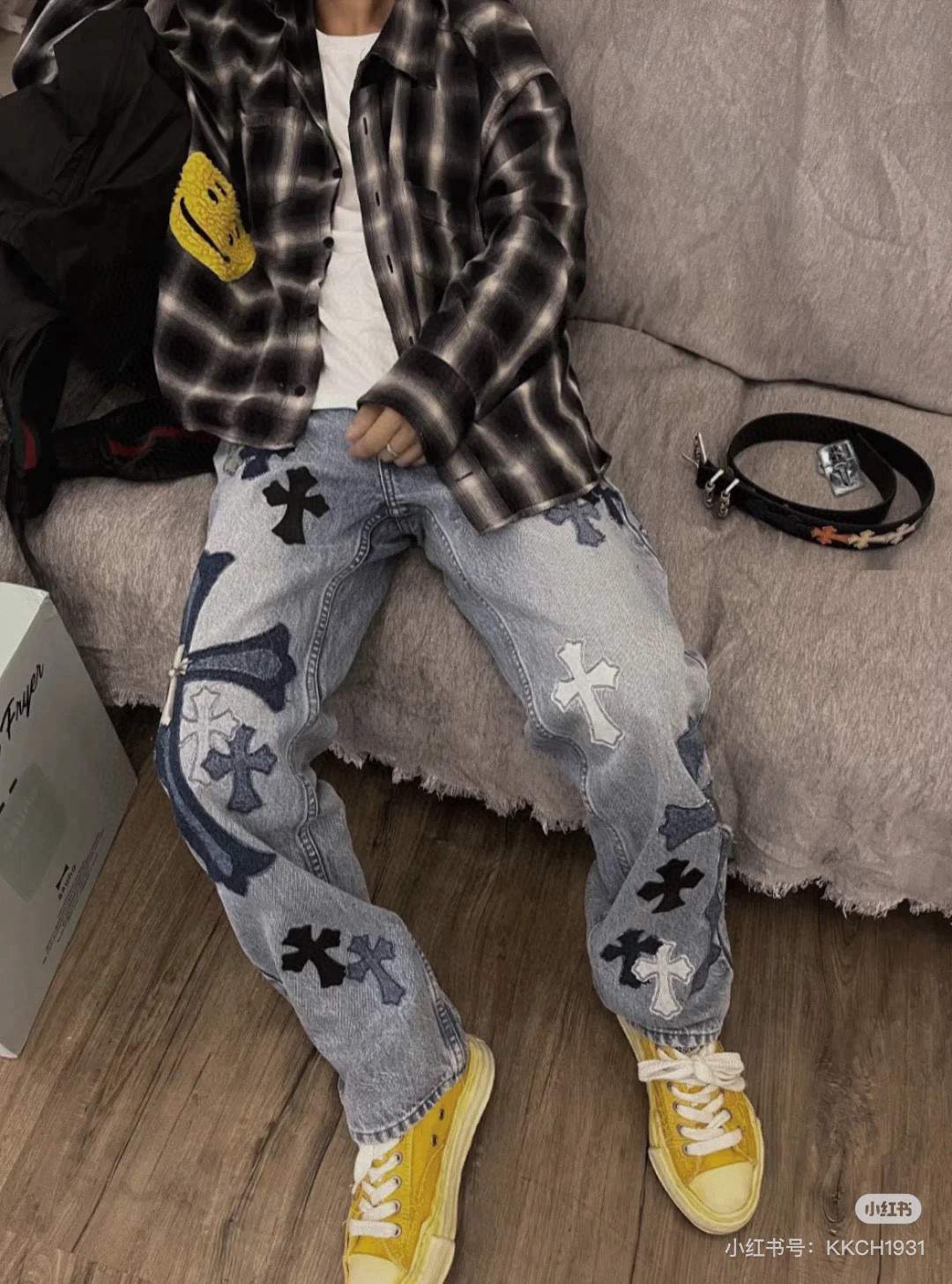 Chrome Hearts Jeans 8085
