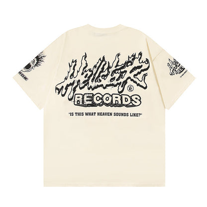 Hellstar Records T-Shirt Cream
