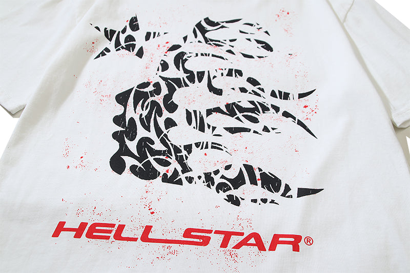 Hellstar Thorn T-Shirt White/Red